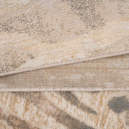 Loomed Silver Grey Metallic Marble Lustre Sheen Rug 120X170Cm - thumbnail 6