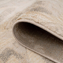 Loomed Silver Grey Metallic Marble Lustre Sheen Rug 120X170Cm - thumbnail 7