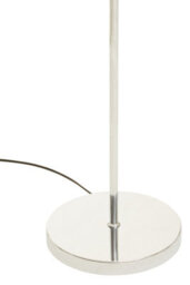 Orsina Chrome Finish Tapered Table Lamp, Easy-To-Use Switch Besides Lamp, Space-Saver Lounge Room Lamp - thumbnail 3