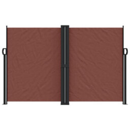 Walplus Retractable Side Awning Garden Sun Shade Canopy Gazebo For Back Door, Porch, Patio Brown 160X1200 Cm - thumbnail 3