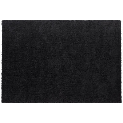Beliani Shaggygy Rug Demre Black 160 X 230 Cm - image 1