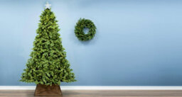 Christmas Tree World Silver Battery-Powered Star Tree Topper - Snowflake Scene - thumbnail 6