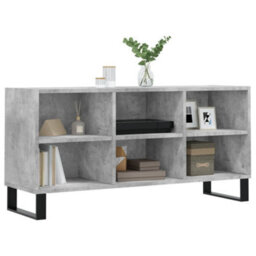 Berkfield Tv Cabinet Concrete Grey 103.5X30X50 Cm Engineered Wood - thumbnail 3