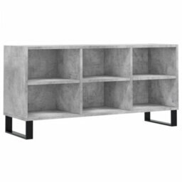 Berkfield Tv Cabinet Concrete Grey 103.5X30X50 Cm Engineered Wood - thumbnail 2