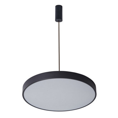 Luminosa Lighting Luminosa Modern Led Hanging Pendant Black, Warm White 3000K 3600Lm - image 1