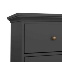 Wyld Haus Osaka Farmhouse Dark Grey Wide Wooden 8-Drawer Chest Of Drawers - thumbnail 7