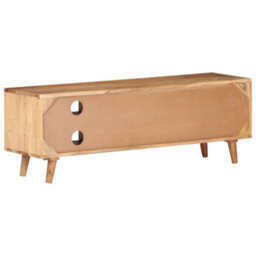 Berkfield Tv Cabinet 115X30X39 Cm Solid Acacia Wood - thumbnail 3