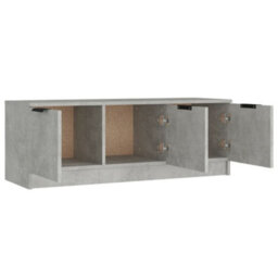 Berkfield Tv Cabinet Concrete Grey 102X35X36.5 Cm Engineered Wood - thumbnail 7
