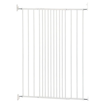 Bettacare Extra Tall Screw Fitted Pet Safety Gate, 62.5Cm - 106.8Cm, White, 103.5Cm In Height, Puppy And Dog Stair Gate - image 1