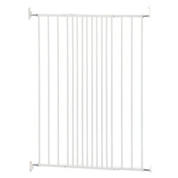Bettacare Extra Tall Screw Fitted Pet Safety Gate, 62.5Cm - 106.8Cm, White, 103.5Cm In Height, Puppy And Dog Stair Gate - thumbnail 1