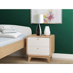 Dorel Cassie Nights. With 2 Drawers In  Oak White Honey - thumbnail 2
