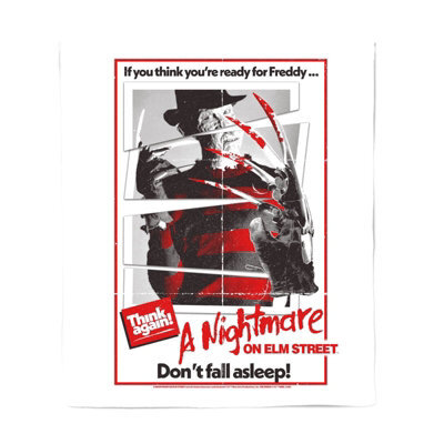 Zavvi A Nightmare On Elm Street Freddy Kreuger Fleece Blanket
