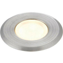 Ip67 Outdoor Led Ground Light 0.8W Warm White Steel Flush Decking Floor Lamp