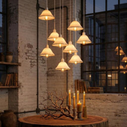 White Glass Pendant Light Shade 30Cm E27 Easy Fit Replacement Lamp Shade For Kitchen Dining And Bedroom Lighting - thumbnail 6