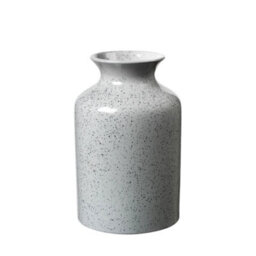Ceramic Speckled Pattern Vase - Grey - thumbnail 1