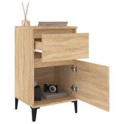 Berkfield Bedside Cabinet Sonoma Oak 40X35X70 Cm - thumbnail 5