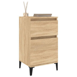 Berkfield Bedside Cabinet Sonoma Oak 40X35X70 Cm - thumbnail 4