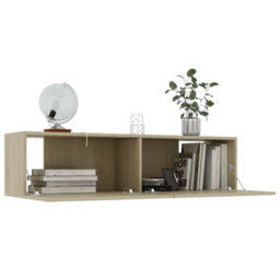 Walplus Tv Cabinet Sonoma Oak 120X30X30 Cm Engineered Wood - thumbnail 3