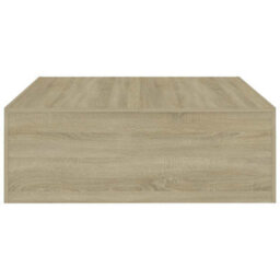 Berkfield Coffee Table Sonoma Oak 100X100X35 Cm Engineered Wood - thumbnail 6
