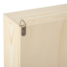 Wall Mount Storage Shelf Cassette Storage Rack Wooden Cd - thumbnail 5