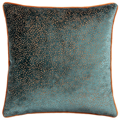 Paoletti Estelle Spotted Velvet Cushion Cover - image 1
