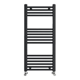 ARKO BATHROOM Arko Towel Radiator, Heated Towel Rails,wall Mounted Ladder Radiators 400X1000mm,black - thumbnail 9