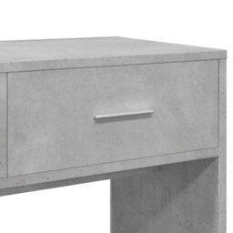 Berkfield Dressing Table With Mirror Concrete Grey 80X39X80 Cm - thumbnail 8