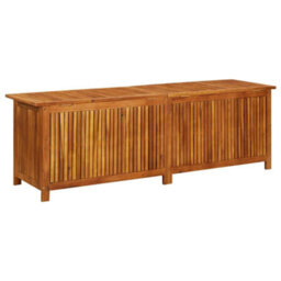 Garden Storage Box 175X50X58 Cm Solid Acacia Wood - thumbnail 5