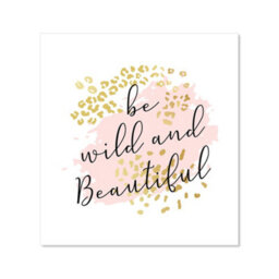Warren Reed Designer Be Wild And Beautiful Premium Glass Kitchen Splashback W600mm X H650mm - thumbnail 2