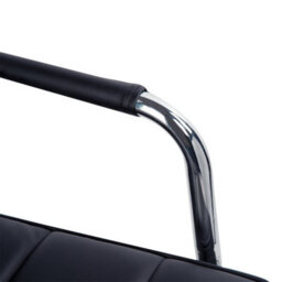 Vinsetto Mid Back Home Office Chair Swivel Computer Chair With Armrests, Black - thumbnail 8