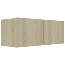 Berkfield 8 Piece Tv Cabinet Set Sonoma Oak Engineered Wood - thumbnail 4