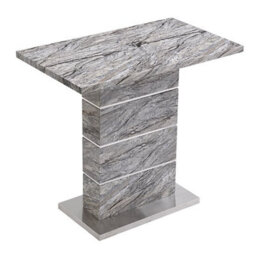 Furniture in Fashion Parini High Gloss Bar Table Rectangular In Melange Marble Effect - thumbnail 5