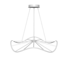 CGC Lighting Cgc Paraplu 1 Wave 60Cm White Led Ceiling Pendant Light Chandelier - thumbnail 3