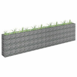 Walplus Gabion Raised Bed Galvanised Steel 360X30X90 Cm - thumbnail 1