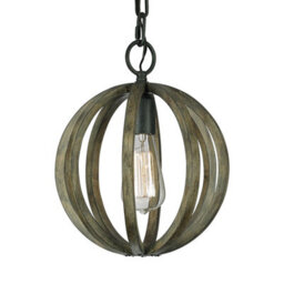 Luminosa Lighting Elstead Sandown Chain Lantern Outdoor Pendant Ceiling Light Black Ip44