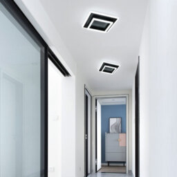 Pheashine Black Square Acrylic 30W 3300Lm 6500K Cool White Led Ceiling Light - thumbnail 7