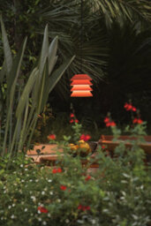 Luminosa Lighting Luminosa Toba Outdoor Pendant Ceiling Light Orange E27 Ip65 - thumbnail 2