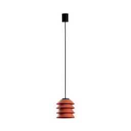 Luminosa Lighting Luminosa Toba Outdoor Pendant Ceiling Light Orange E27 Ip65