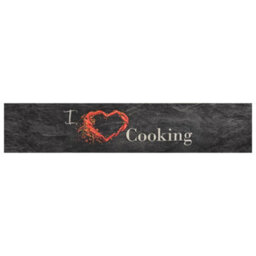 Berkfield Kitchen Rug Washable Cooking Black 60X300 Cm Velvet - thumbnail 2