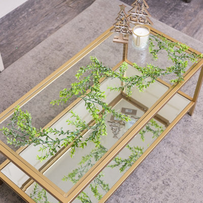 Melody Maison Green Frosted Foliage Christmas Garland - 160Cm (1.6M / 62.9') - image 1