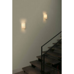 Luminosa Lighting Luminosa Cotton Beige Square Wall Light 200X 125X 105 1X E27 - thumbnail 2