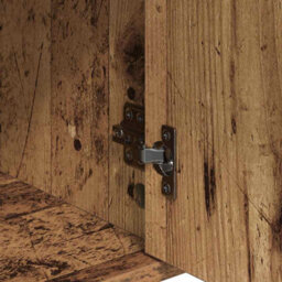 Berkfield Sideboard With Drawer Old Wood 60 X 31 X 70 Cm Engineered Wood - thumbnail 9