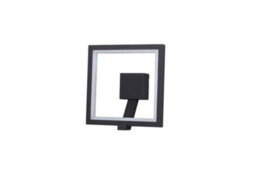 Luminosa Lighting Luminosa Rodas Wall Lamp, 9.5W Led, 3000K, 700Lm, Ip65, Anthracite - thumbnail 1