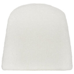 Wyld And Coco Novahome White Boucle Armchair Button-Tufted Back Rubberwood Legs - Retro Tub Chair - thumbnail 9