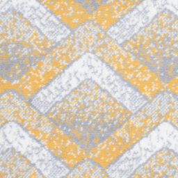 Bravich Hard Wearing Hessian Backed Stair Runner Kitchen Mat - Texas Gold, Grey & White Chevron - 60X150Cm (2'x5') - thumbnail 6