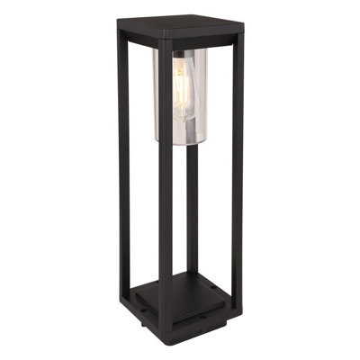Luminosa Lighting Luminosa Candela Outdoor Bollard Matt Black Ip44 1X E27 - image 1
