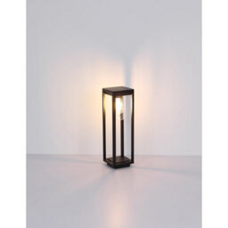 Luminosa Lighting Luminosa Candela Outdoor Bollard Matt Black Ip44 1X E27 - thumbnail 6