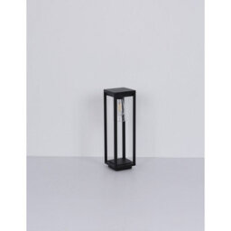 Luminosa Lighting Luminosa Candela Outdoor Bollard Matt Black Ip44 1X E27 - thumbnail 7