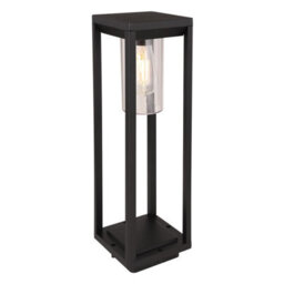 Luminosa Lighting Luminosa Candela Outdoor Bollard Matt Black Ip44 1X E27