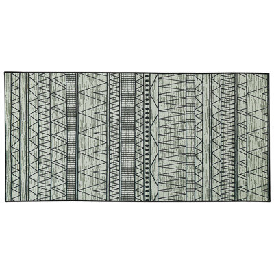 Beliani  Rug Keban Black 80 X 150 Cm - image 1
